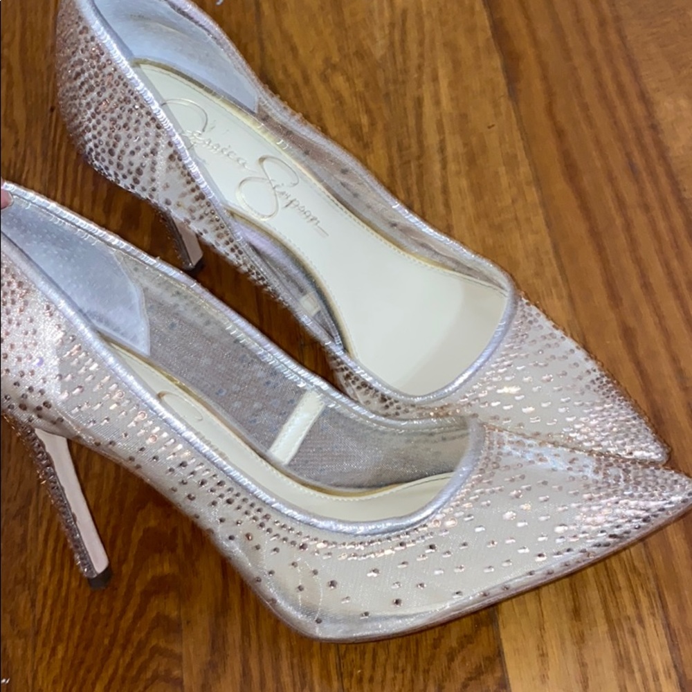 Sparkley Mesh Stilettos. - Picture 5 of 6